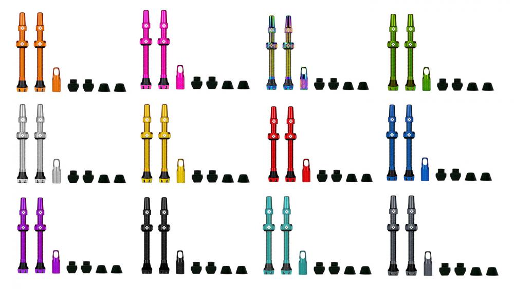 Muc Off Tubeless Valve Kit V2 Universal for MTB & Road turquoise 60