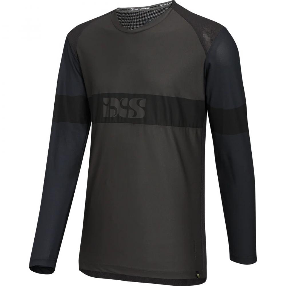 IXS Sports Division iXS Trigger EVO Long Sleeve Jersey XXL Anthracite-Black - renntaugliches Enduro-Trikot