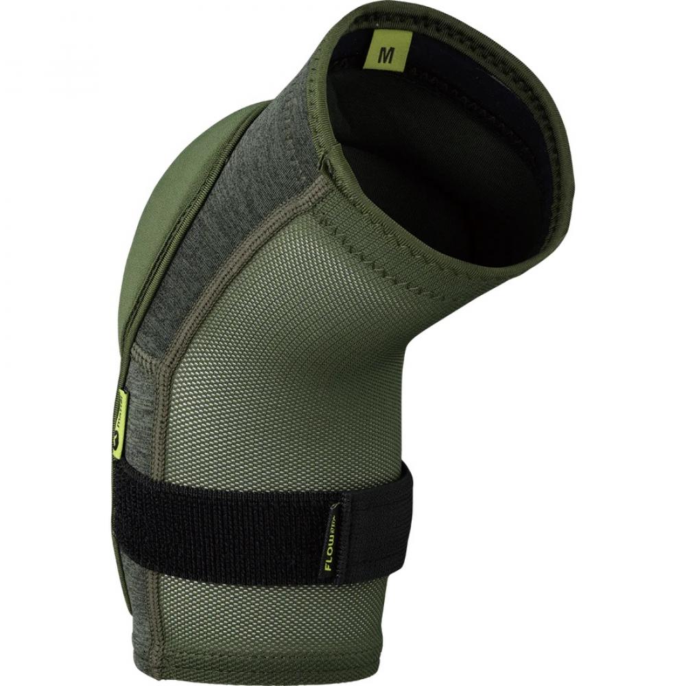 IXS Sports Division iXS Flow EVO+ elbow guards XL olive - leichter Ellbogenschutz mit Xmatter