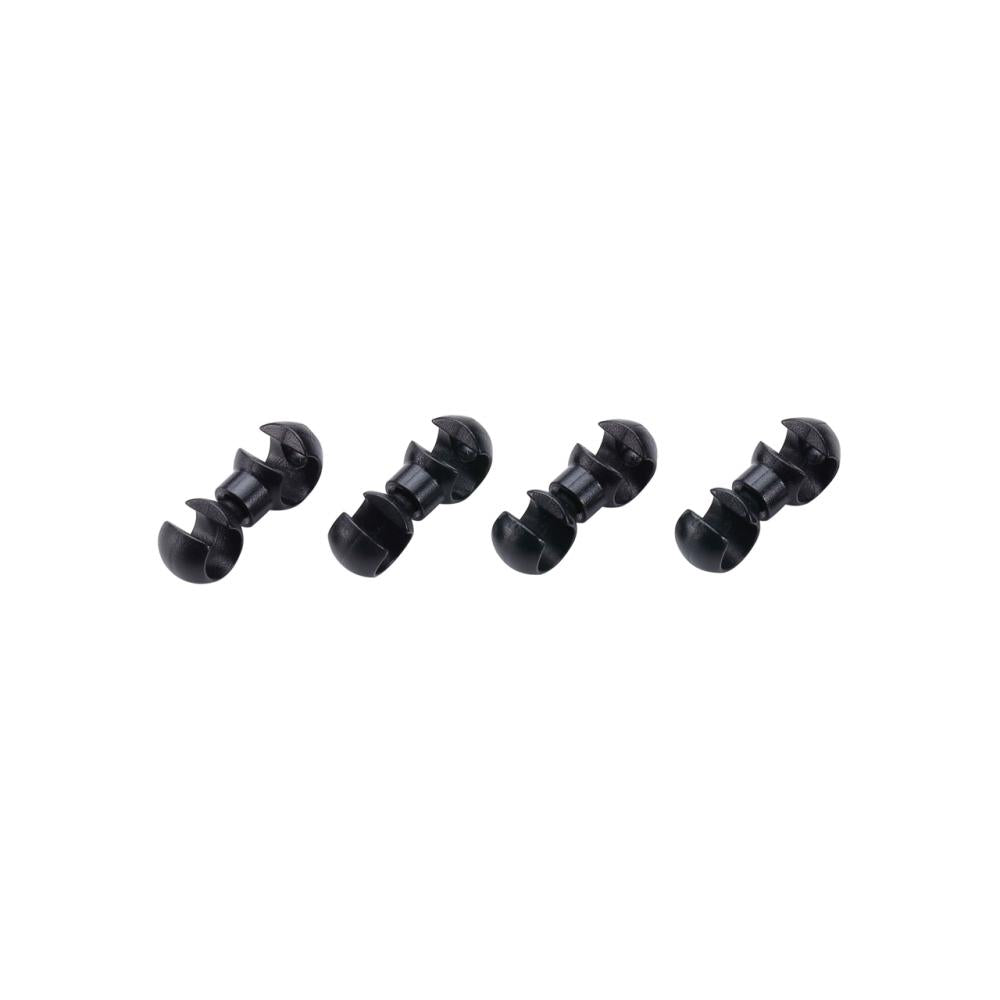 BBB Cycling BBB Kabelverbindungen Cable Connect 4 Stück schwarz - sicherer Kabelschutz