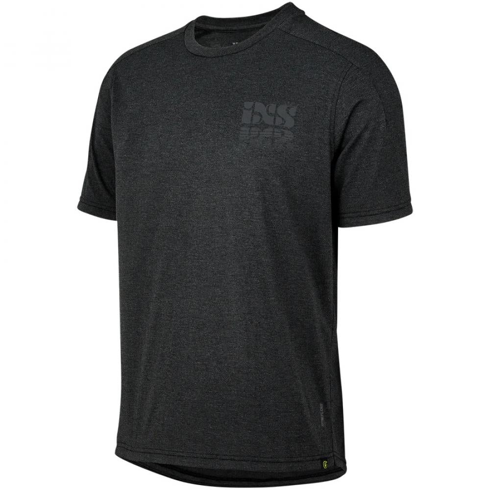 IXS Sports Division iXS Flow Kids Mirror Tech Tee KS black - funktionelles Kinder-Bikeshirt