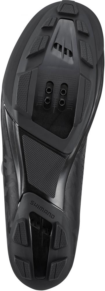 SHIMANO RX600 Fahrradschuhe - Herren/Damen Gravel SPD, Größe 42, Schwarz