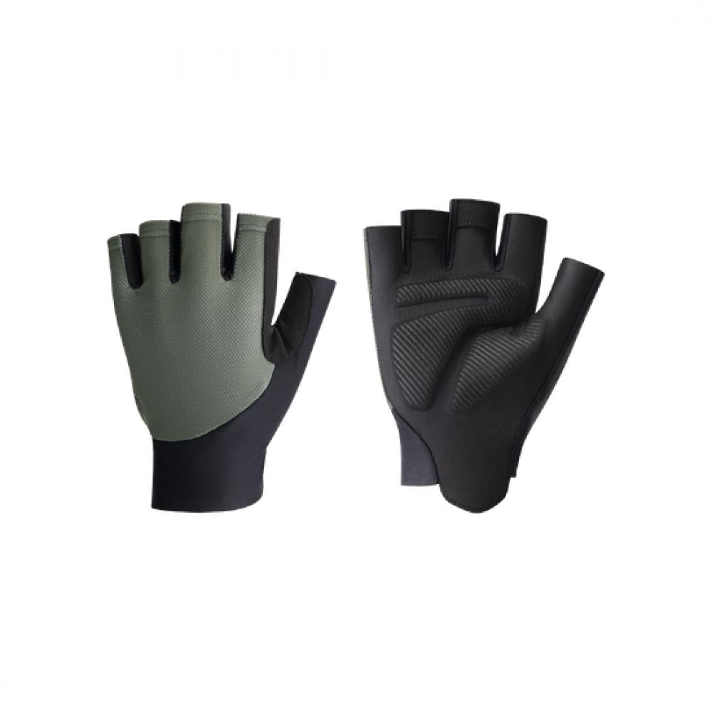 BBB Cycling Handschuhe Pave 2.0 M olive - Komfortable Radhandschuhe für lange Touren