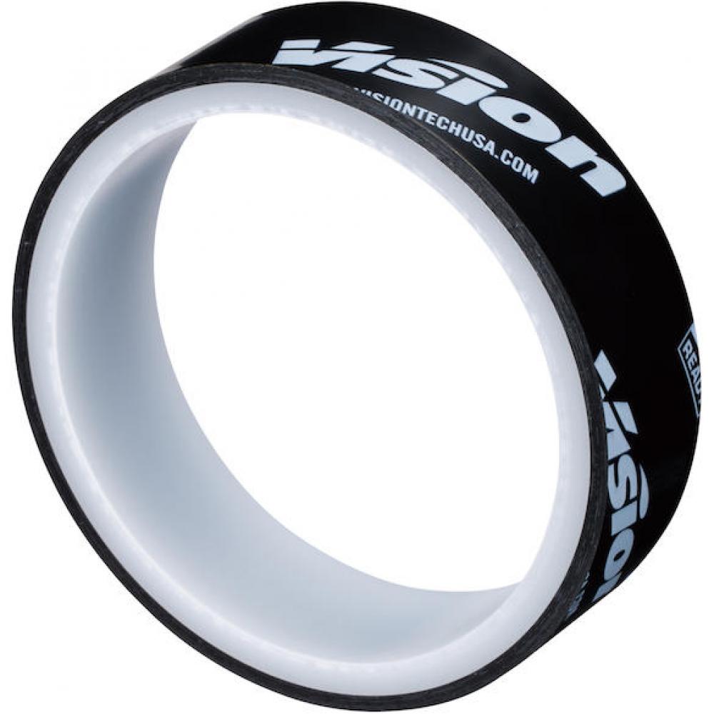 Vision Tubeless Felgenband Road 21 mm Schwarz-weiß - zuverlässige Abdichtung für Tubeless-Laufräder