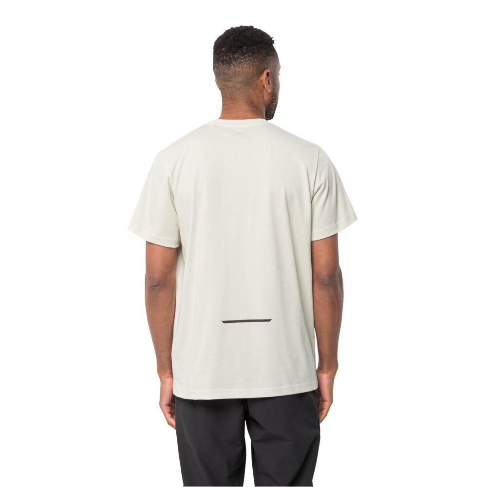Jack Wolfskin Bike Commute T M Synthetic Fiber T-Shirt Shortsleeve silver cloud Größe XL