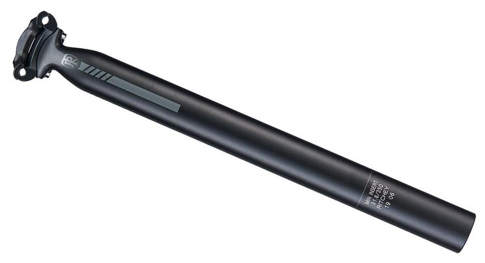 Ritchey Comp 2-bolt Fahrradsattelstütze 27.0x350mm, 25mm Offset, schwarz. Für stabilen Sattelhalt.