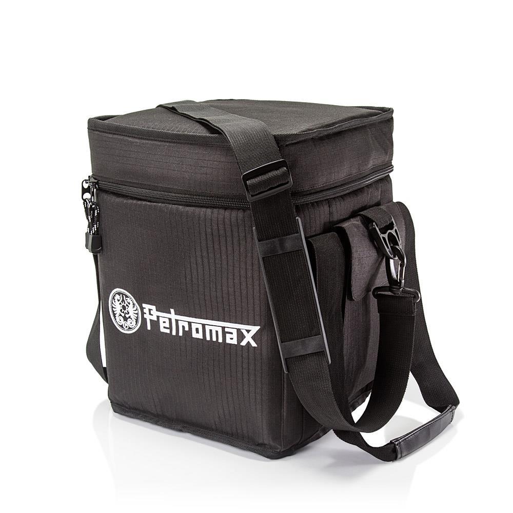 Petromax Transporttasche für Raketenofen rf33 Robuste Nylon-Tasche mit verstärkten Wänden, abnehmbarem Schultergurt und zusätzlichen Taschen für Zubehör