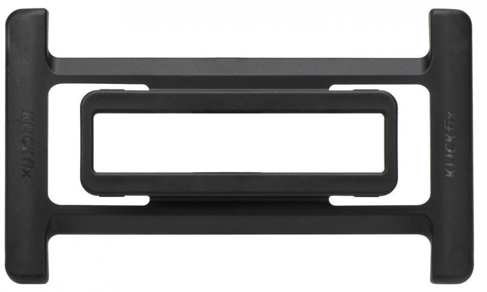 KLICKfix GTA Kupplungs-Set II schwarz für Fahrrad Topcases und Boxen