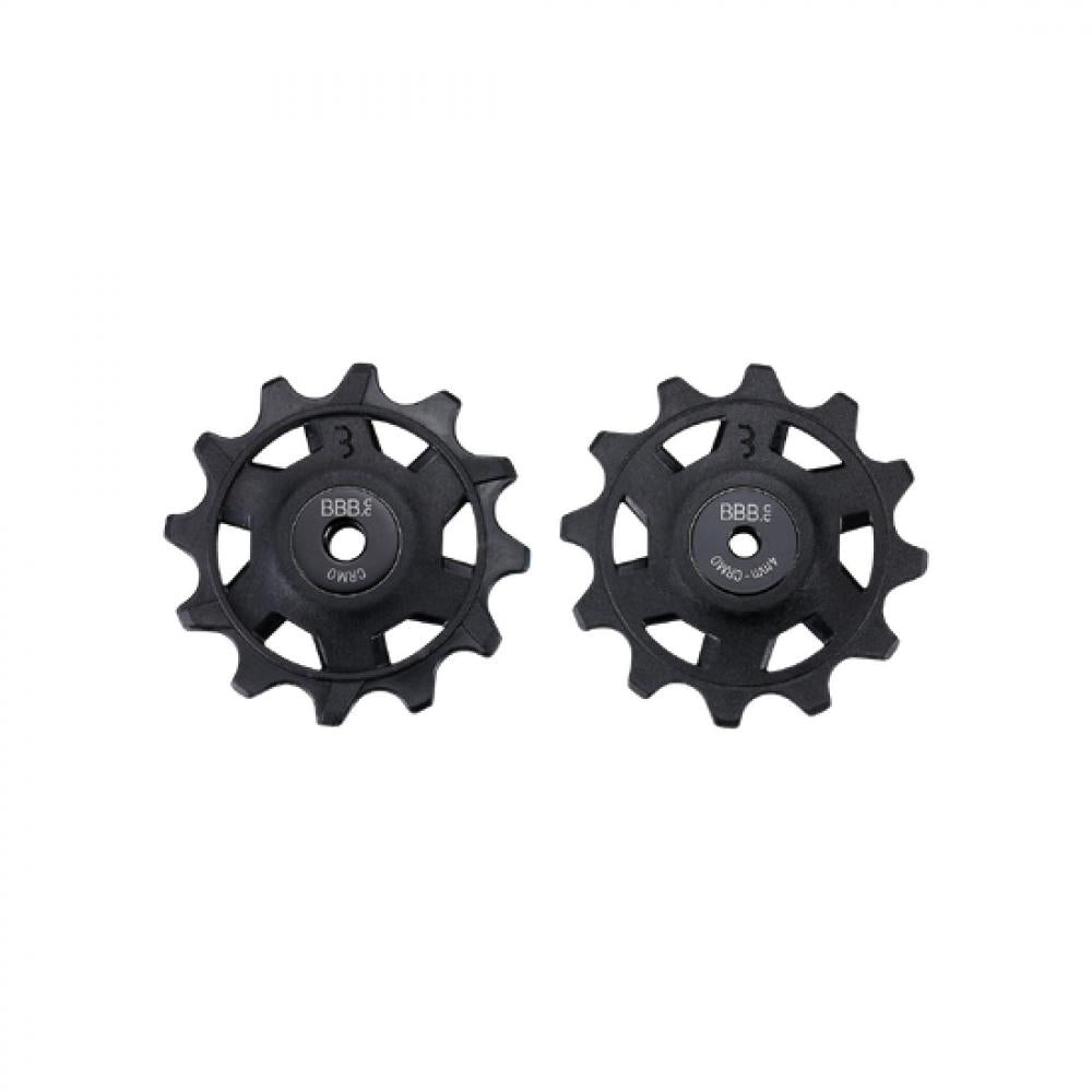 BBB Cycling derailleur pulleys RollerBoys 12T-12T 12Z schwarz - leiser & präziser Schaltlauf