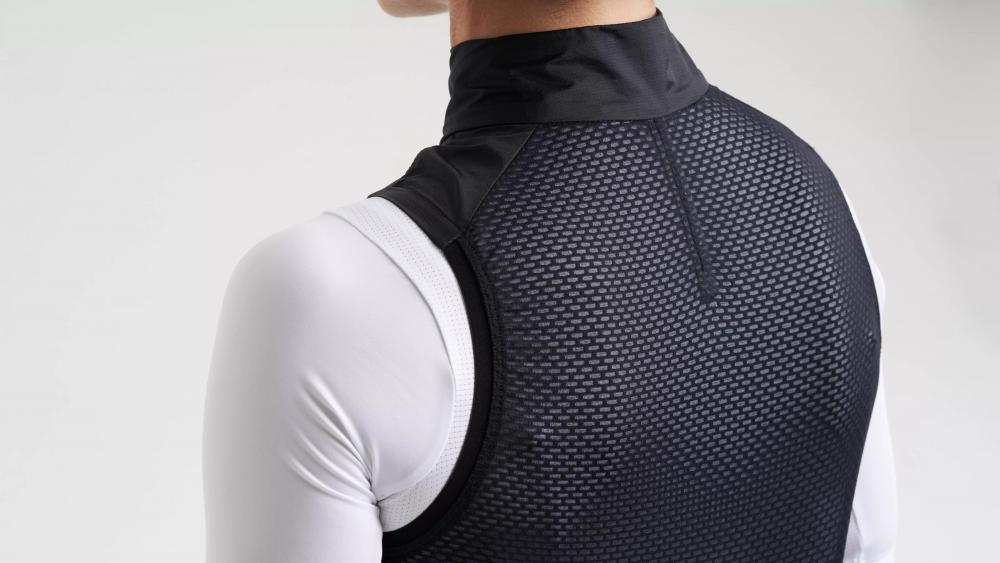 PRIME WIND VEST WMN BLK L - Damen Windweste Schwarz Größe L - Bekleidung