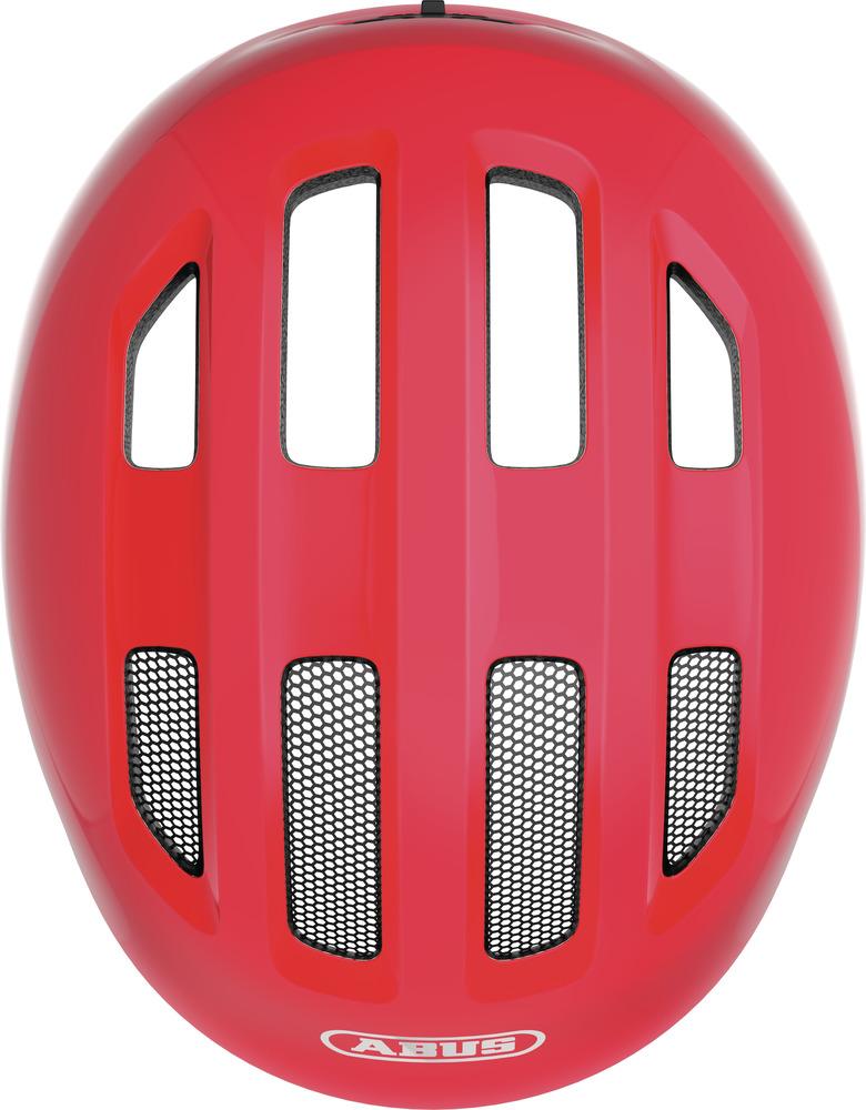 Abus Kinderhelm Smiley 3.0 shiny red M 50 bis 55cm