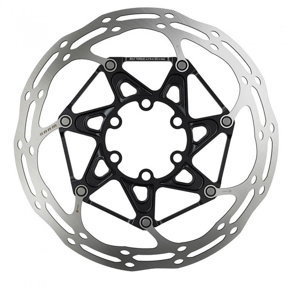 SRAM Bremsscheibe Centerline X Rounded, zweiteilig 6-Loch, Stahl Schrauben / 140 mm - 140 mm