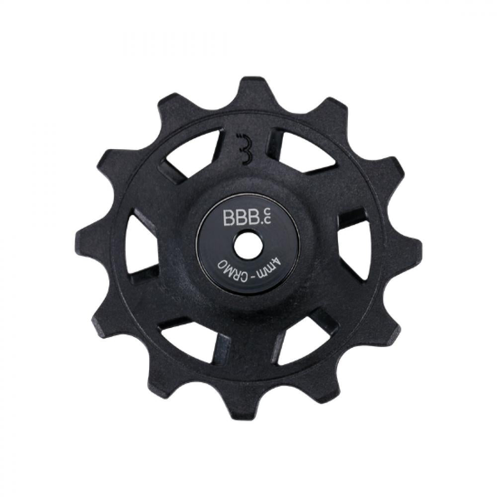 BBB Cycling derailleur pulleys RollerBoys 12T-12T 12Z schwarz - leiser & präziser Schaltlauf