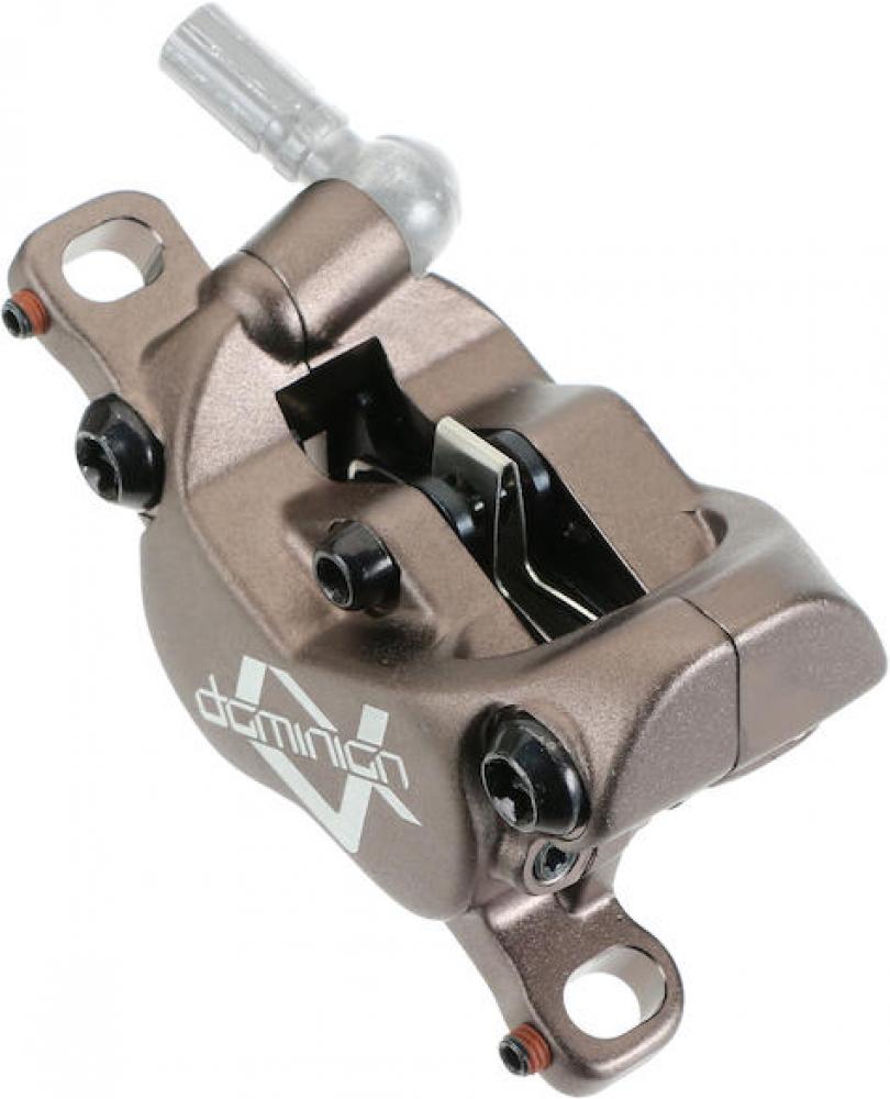 Hayes Bremssattel Dominion A4 4-Kolben Bronze - starke Bremsleistung für Trail & Enduro
