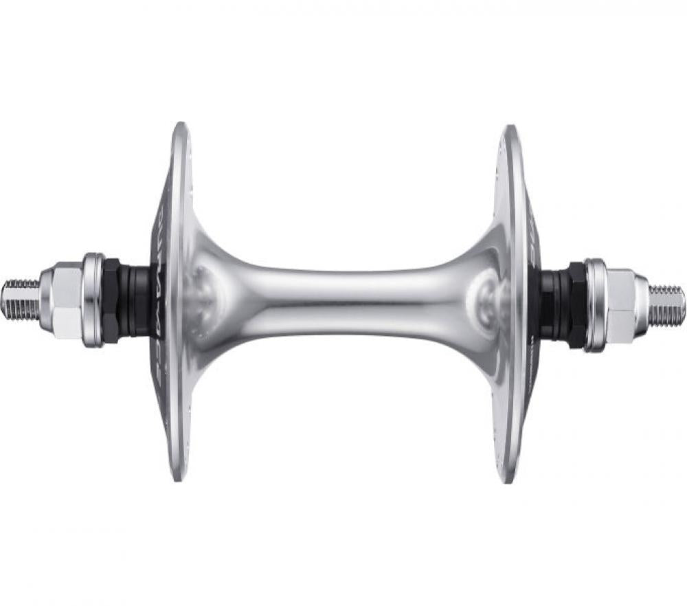 SHIMANO DURA-ACE TRACK HB-7600 Vorderradnabe - 36 Loch, Vollachse, Silber