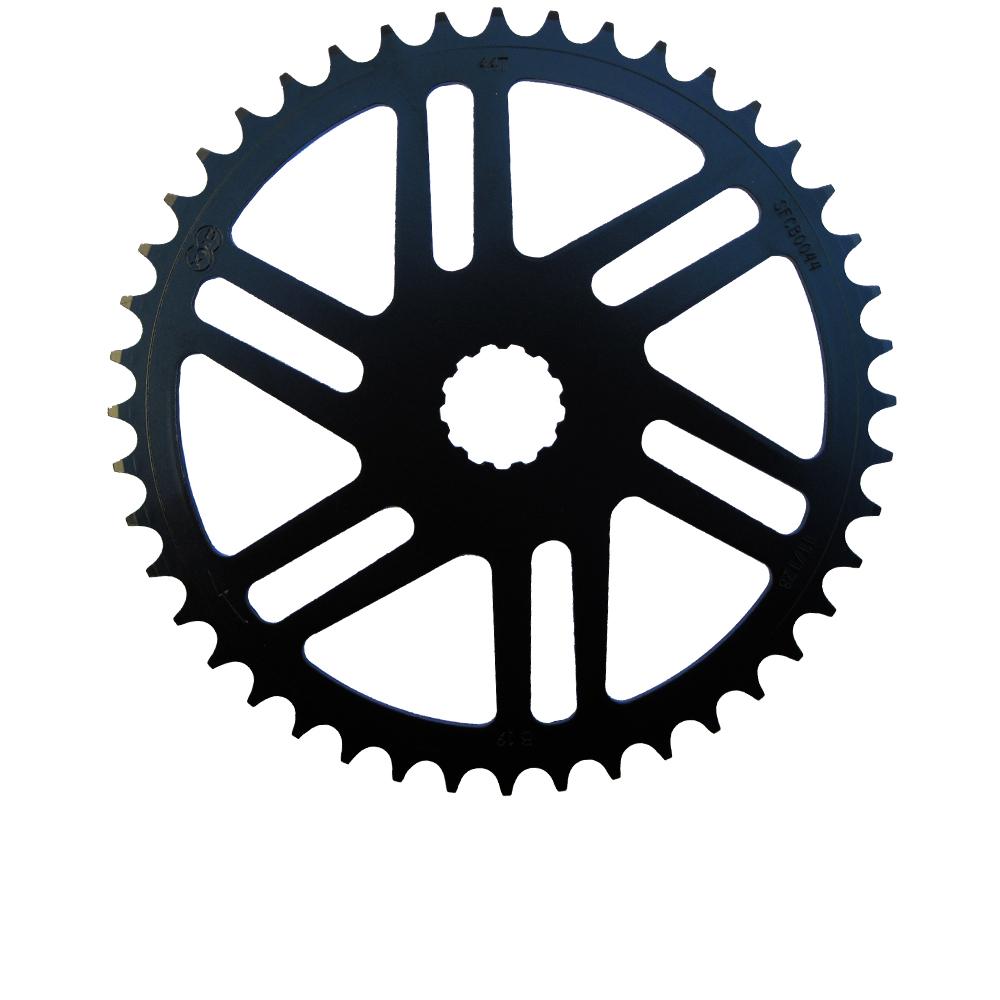 KMC E-Bike Kettenblatt 1/2x11/128" CrMo 44z schwarz für Bosch Gen.3 Direct mount