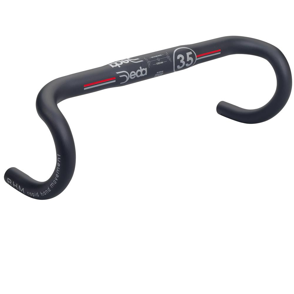 Deda Lenker M35 Alu schwarz 420 mm Ø 35,0 mm black-matte
