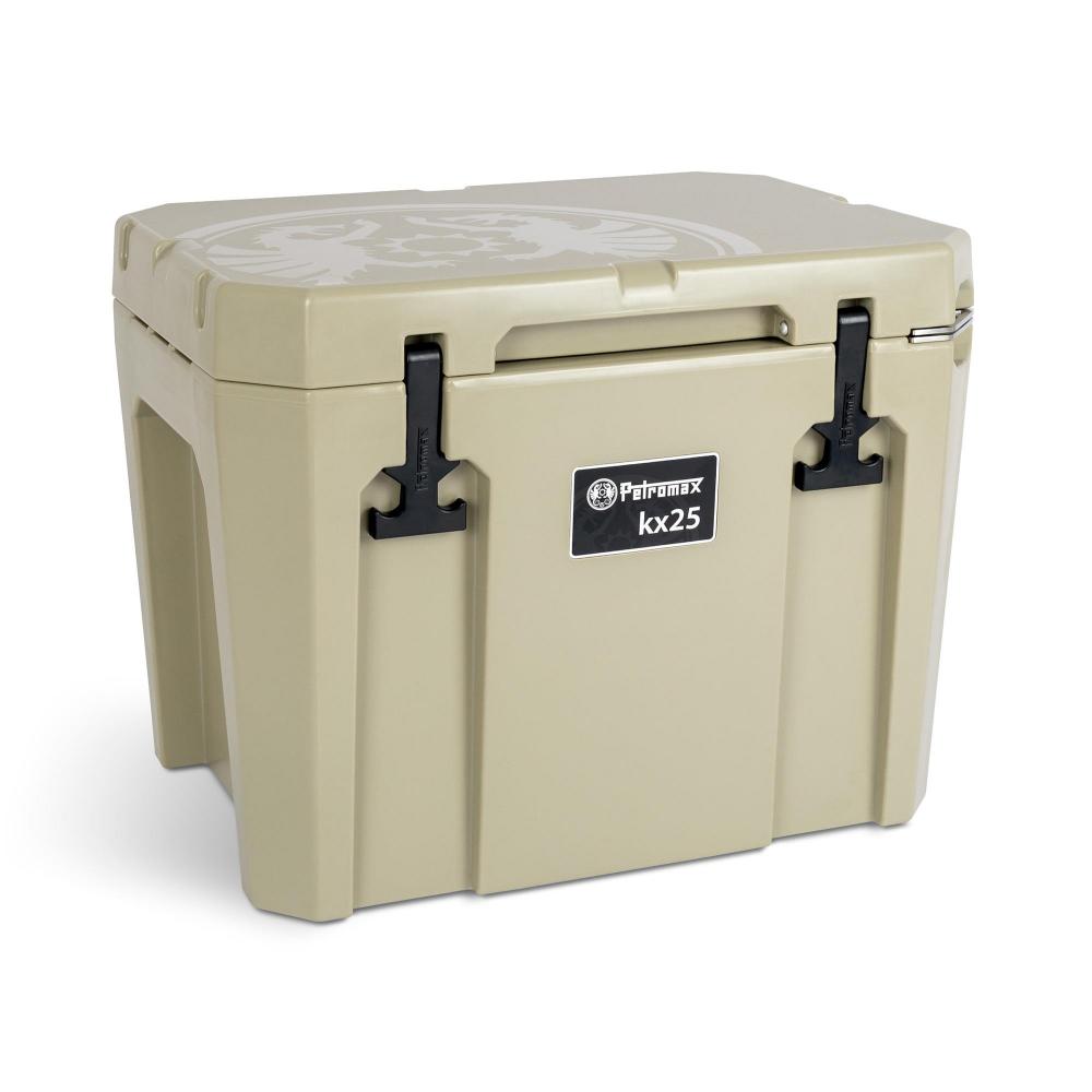 Petromax Passiv-Kühlbox 25 Liter Sandfarben Ihre stromlose Kühl-Lösung für Outdoor-Abenteuer