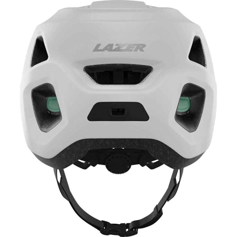 LAZER Helm Lupo KinetiCore MTB Matte White Unisize - sicherer Trail-Helm mit Komfort