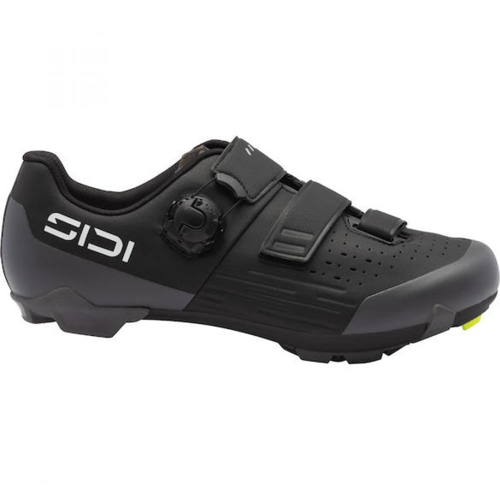Sidi MTB SILVIS XC black 45,5 Schwarz - leistungsstarker MTB-Schuh mit X2NC-Sohle