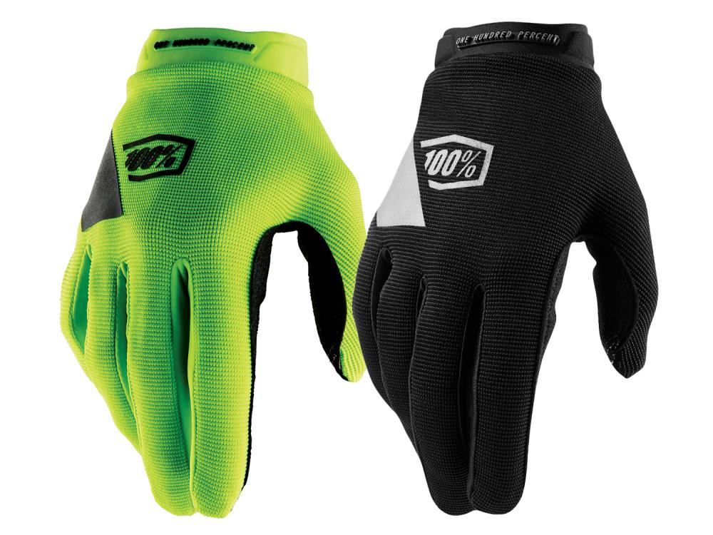 100% Ridecamp Women's Gloves XL Black/Charcoal - komfortable MTB-Handschuhe für Trail & Enduro