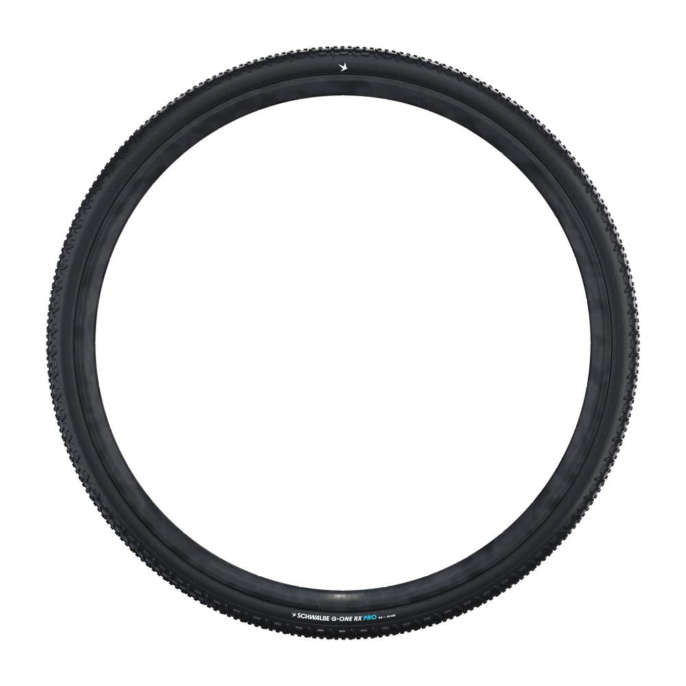 Schwalbe G-ONE RX PRO Evolution 50-622 Gravel- und XC-Faltreifen schwarz.