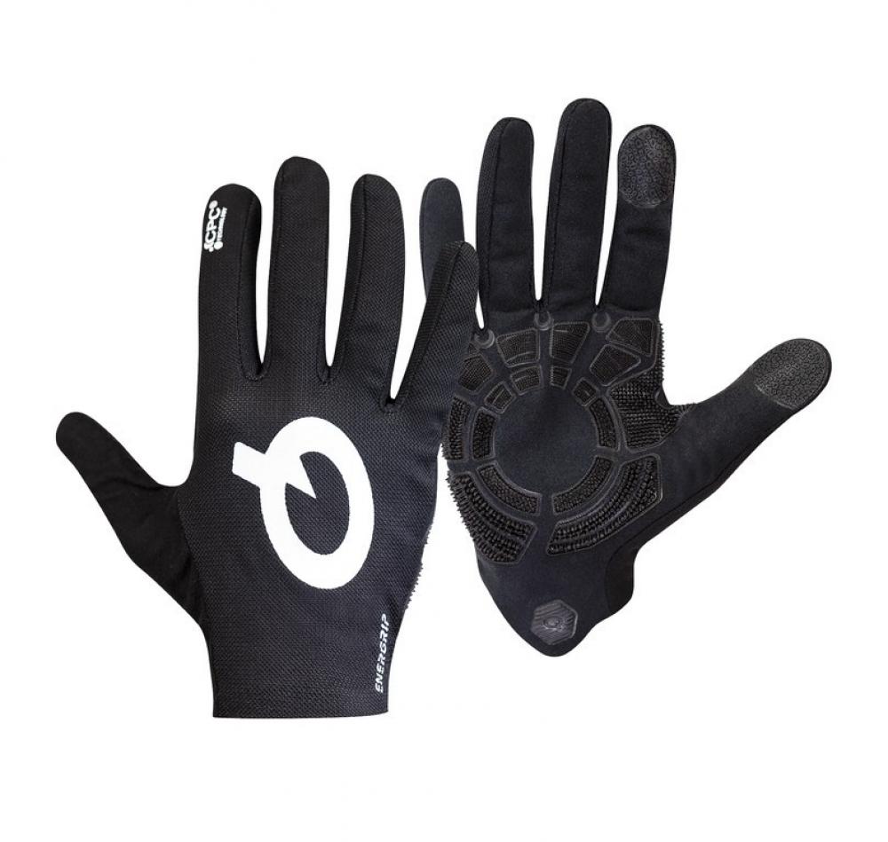 Prologo Energrip CPC Langfinger-Handschuhe XL Schwarz - Leichte MTB-Handschuhe mit Vibrationsdämpfung
