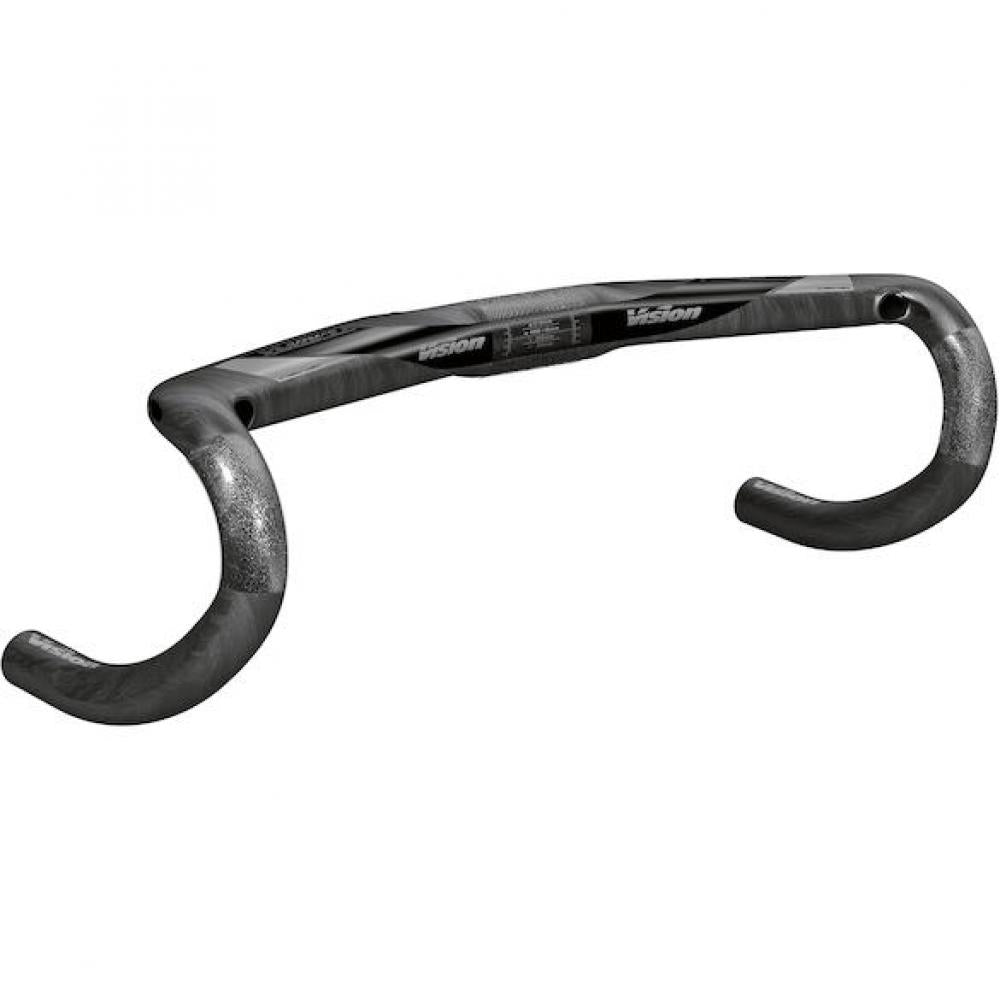 Vision Lenker Trimax Carbon Aero 31,8 x 420 mm Schwarz - aerodynamischer Carbon-Rennradlenker