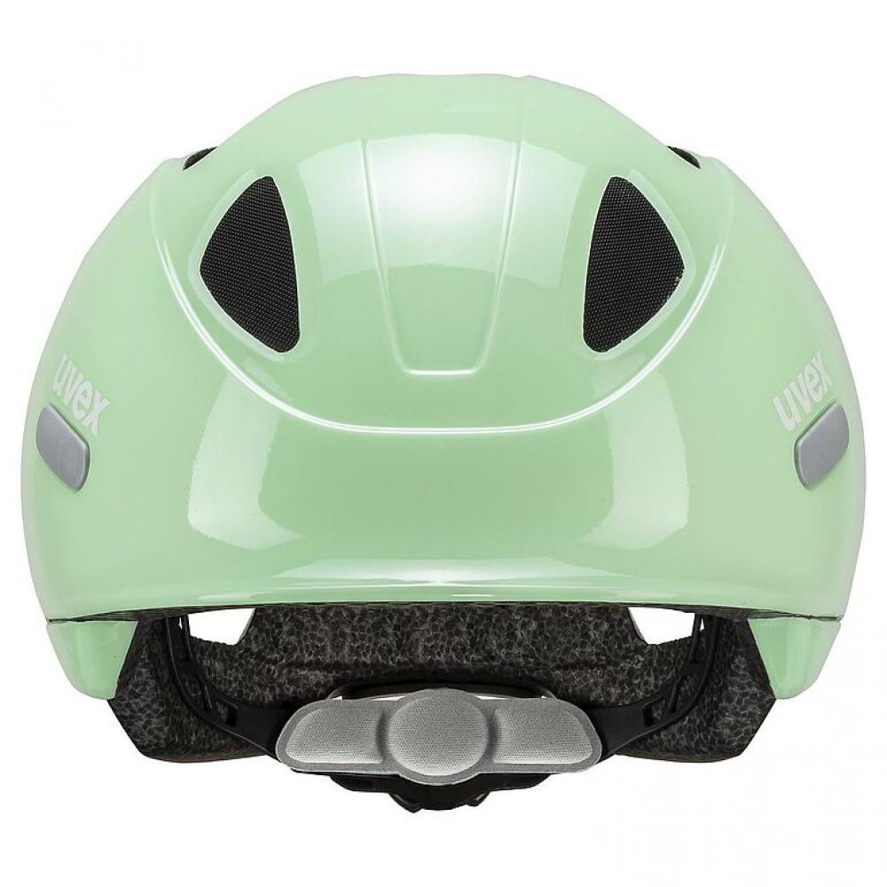 Uvex Oyo Kinder-Fahrradhelm mint-peach 50-54 cm Leicht, individuell anpassbar, erweiterbar mit LED-Licht, uvex xTRA Shield, Schläfen- und Hinterkopfschutz, optimale Belüftung