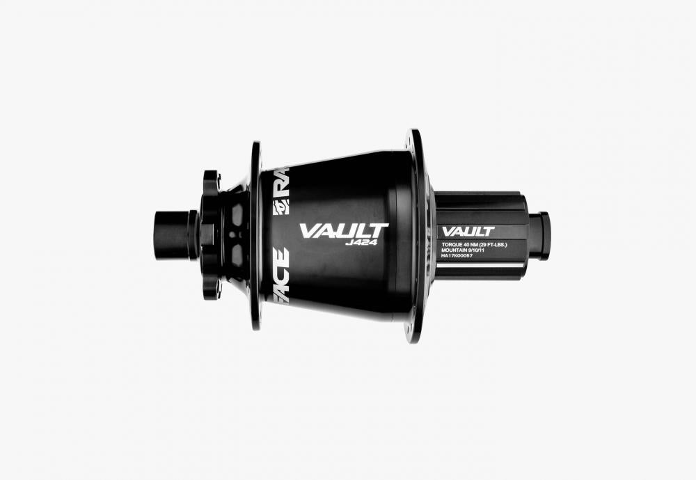 Race Face Vault Hinterradnabe schwarz, 32L, 148x12mm, Shimano HG. High-Performance Fahrradnabe.
