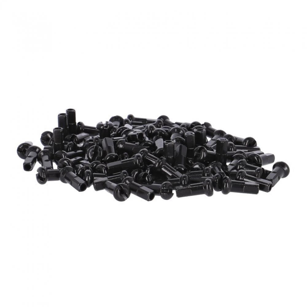DT Swiss Speichennippel Pro Lock Messing 12 mm schwarz - maximale Laufrad-Sicherheit