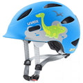 uvex oyo style - Kinder-Fahrradhelm - sicher & leicht - Größenanpassung - 10 Belüftungen - LED-erweiterbar - dino blue matt - 50-54 cm