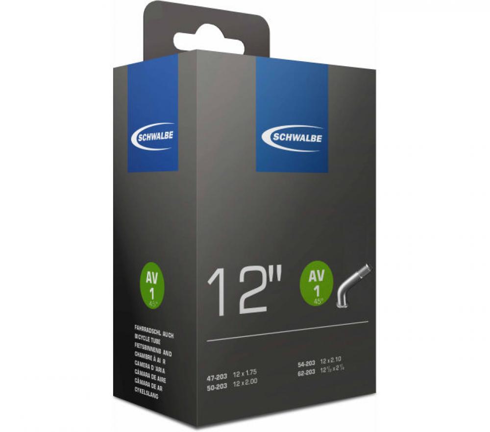 Schwalbe 2x Schlauch AV1 (47/62-203) + 1x Reifenheber 3 Stk.