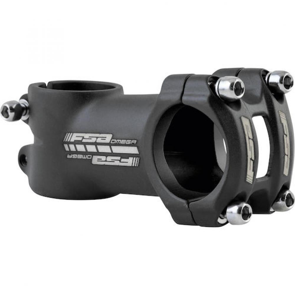 FSA Omega Vorbau 31,8 x 60 mm Schwarz ±6° - Leichter Fahrradvorbau aus Aluminium