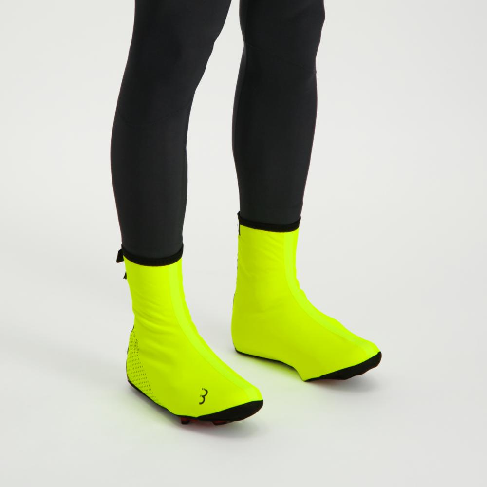 BBB Cycling BWS-23 Überschuhe WaterFlex 3.0 Größe 23 neon - wasserdichter Wetterschutz