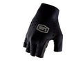 100% Sling Short Finger Gloves S black - ultraleichte, atmungsaktive Bike-Handschuhe