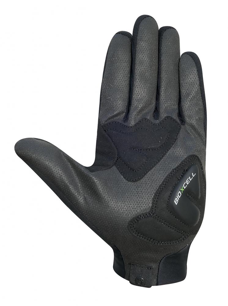 CHIBA BioXCell Touring - Radhandschuhe schwarz L mit Gelpolster & Touchfinger, 67 g