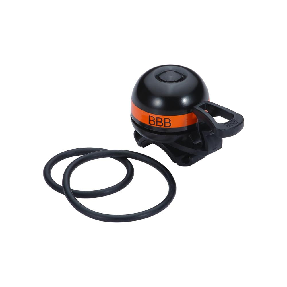BBB Cycling BBB Klingel Easy Fit Deluxe Größe Universal orange - flexible Fahrradklingel