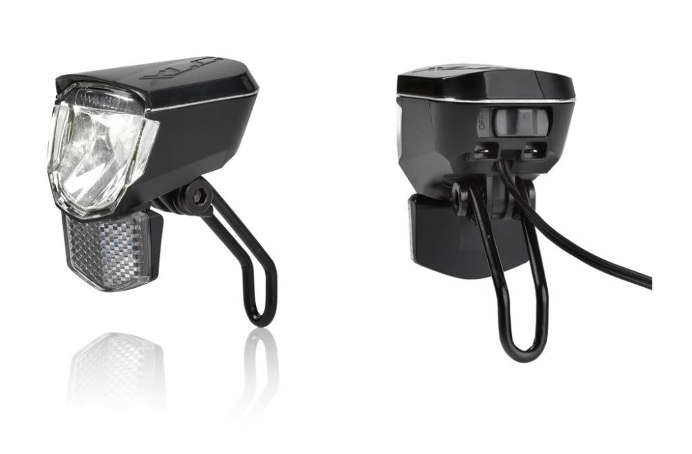 XLC Scheinwerfer Sirius D45 E LED Reflektor 45Lux E-Bike ready 6-48V