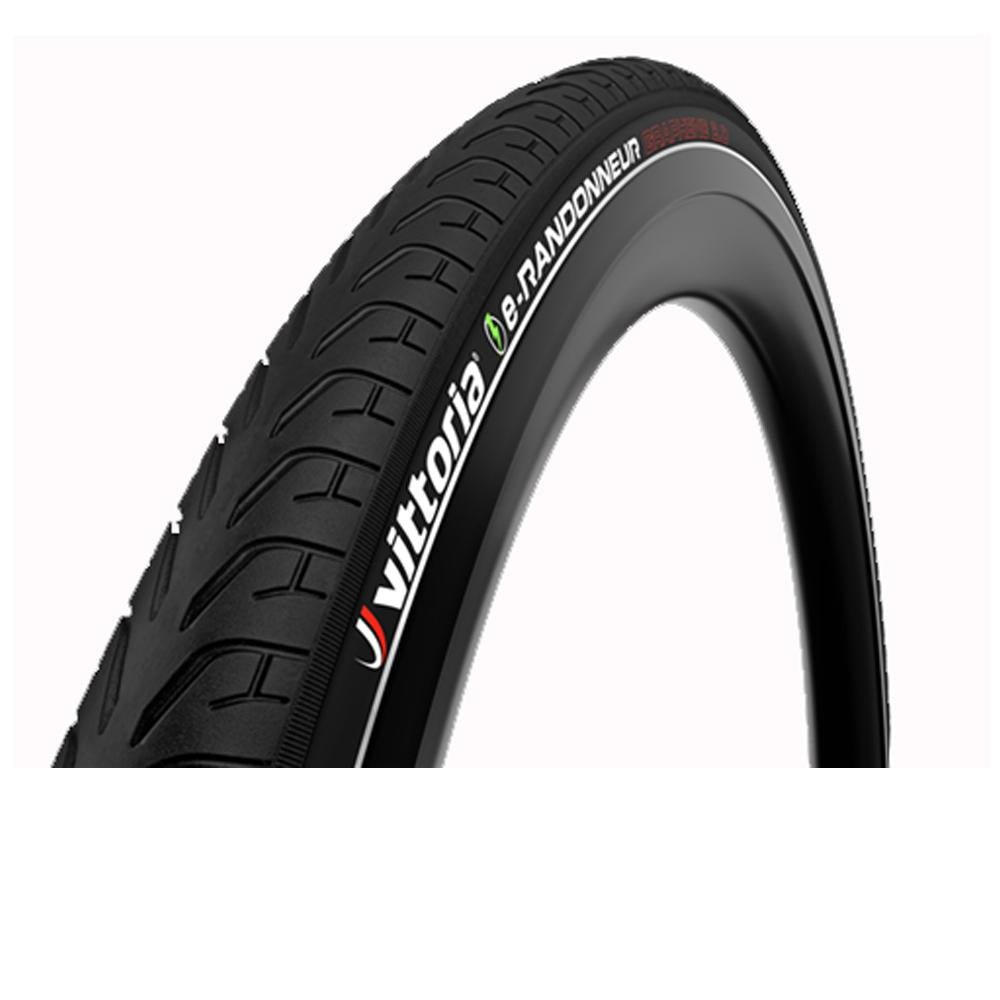 Vittoria e-Randonneur 28x1,7 Zoll (42-622) rigid Full Black 42 Black - pannensicherer E-Bike-Trekkingreifen