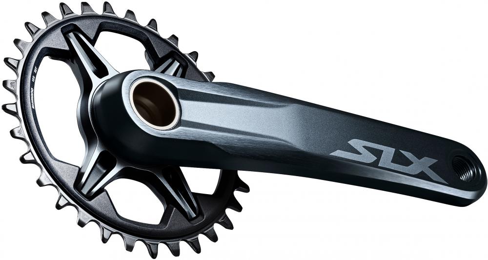 SHIMANO Kurbelgarnitur SLX FC-M7100-1 - 7100-1, 12-fach, 165 mm