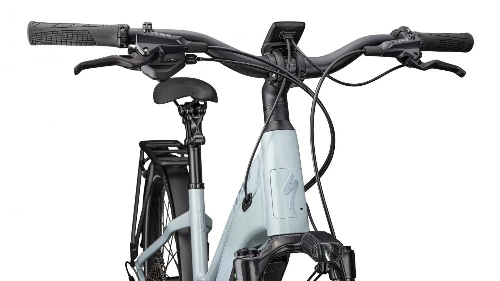 Specialized VADO 5.0 ST E-Bike Tiefeinsteiger - Sea/Camel/Gloss Metallic - Größe L - E-City Bike