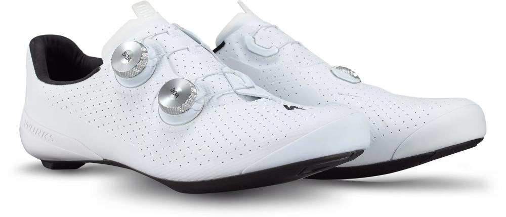 Specialized S-Works Torch Rennradschuh Weiß Größe 37 - Ultraleichter Carbon-Radschuh mit BOA-Verschluss