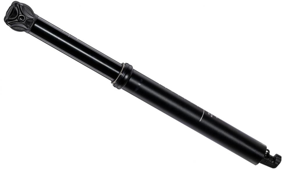 ERGOTEC Variosattelstütze Viper Up & Down schwarz, 150mm Hub, E-Bike kompatibel, innenverlegte Kabelführung.