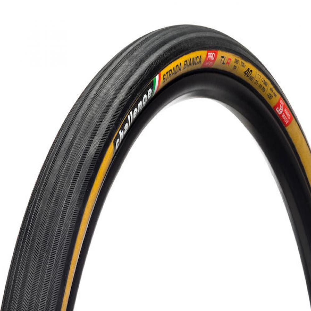 Challenge Gravel-Reifen Strada Bianca Pro Handmade 33-622 Schwarz/braun - schneller Komfort auf Schotter