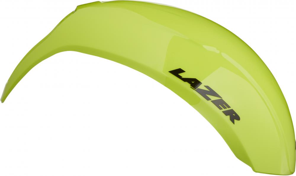 LAZER AEROSHELL STRADA FLASH YELLOW L - aerodynamisches Regencover für Rennradhelme