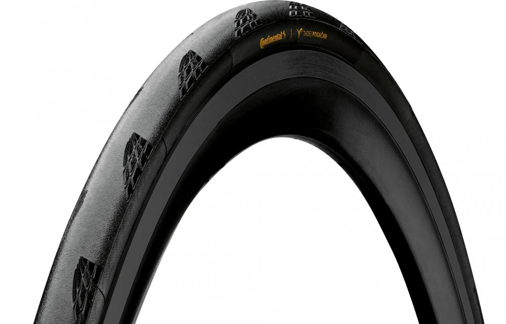 Continental Grand Prix 5000 S TR Pogačar Collector's Edition Faltreifen 30-622 Tubeless Ready Schwarz