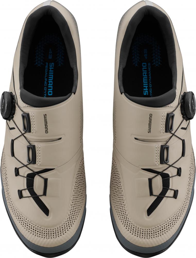 SHIMANO Fahrradschuhe XC503 MTB SPD Herren/Damen breit Beige Größe 45