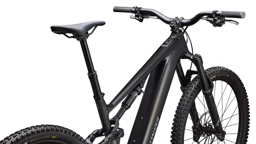 SPECIALIZED Turbo Levo 4 Alloy E-Mountainbike 101 Nm 666 Watt 840 Wattstunden Gloss Metallic Obsidian-Silver Dust Größe S4 - E-Mountain Bike