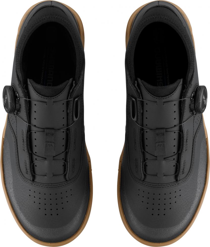 SHIMANO GF800 SCHUH WOMEN FLAT BLACK/AMBER Fahrradschuhe - 800,
